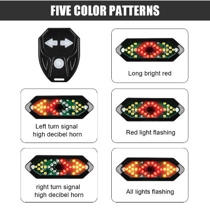 Clignotants pour vélo