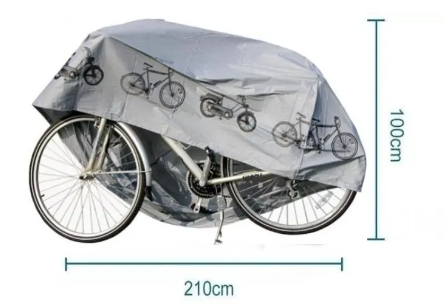 Bâche imperméable pour 1 vélo.