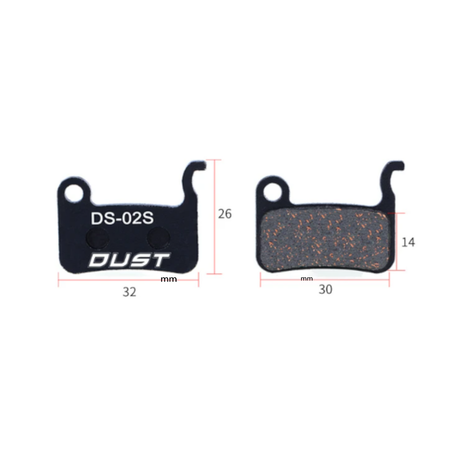 Plaquettes de frein céramique DS-02S