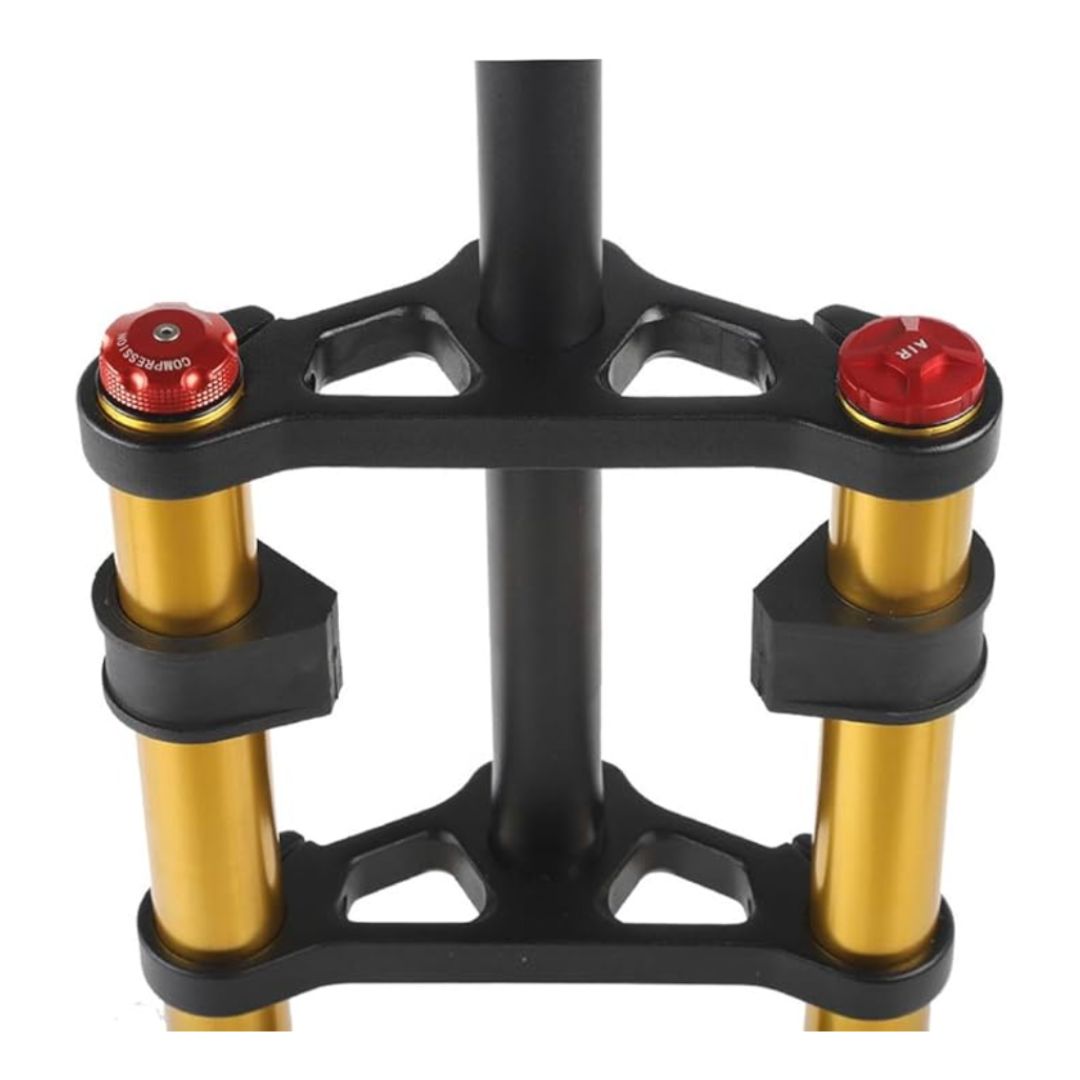 Fourche pneumatique type moto pour Fatbike 20 pouces