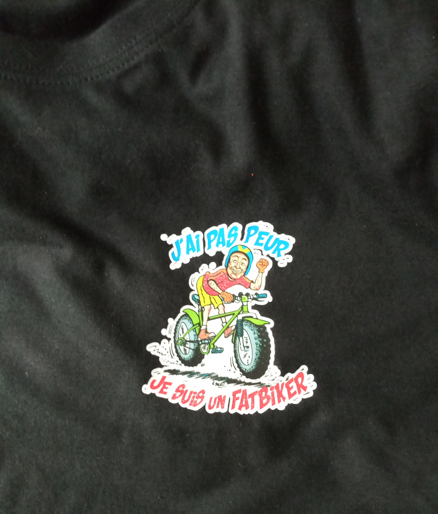 Tee-shirt "J'ai pas peur"