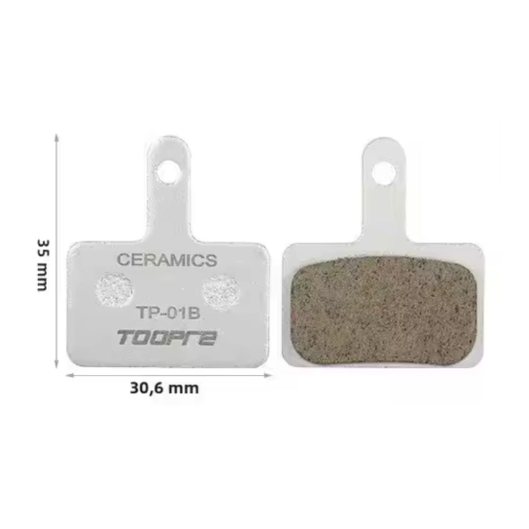 Plaquettes de frein céramique TP01B Top Fire