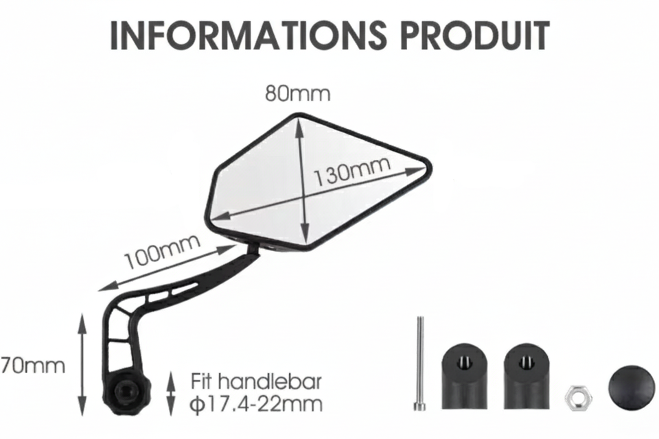 Informations produit rétroviseurs