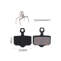 Plaquettes de freins semi métallique 02D