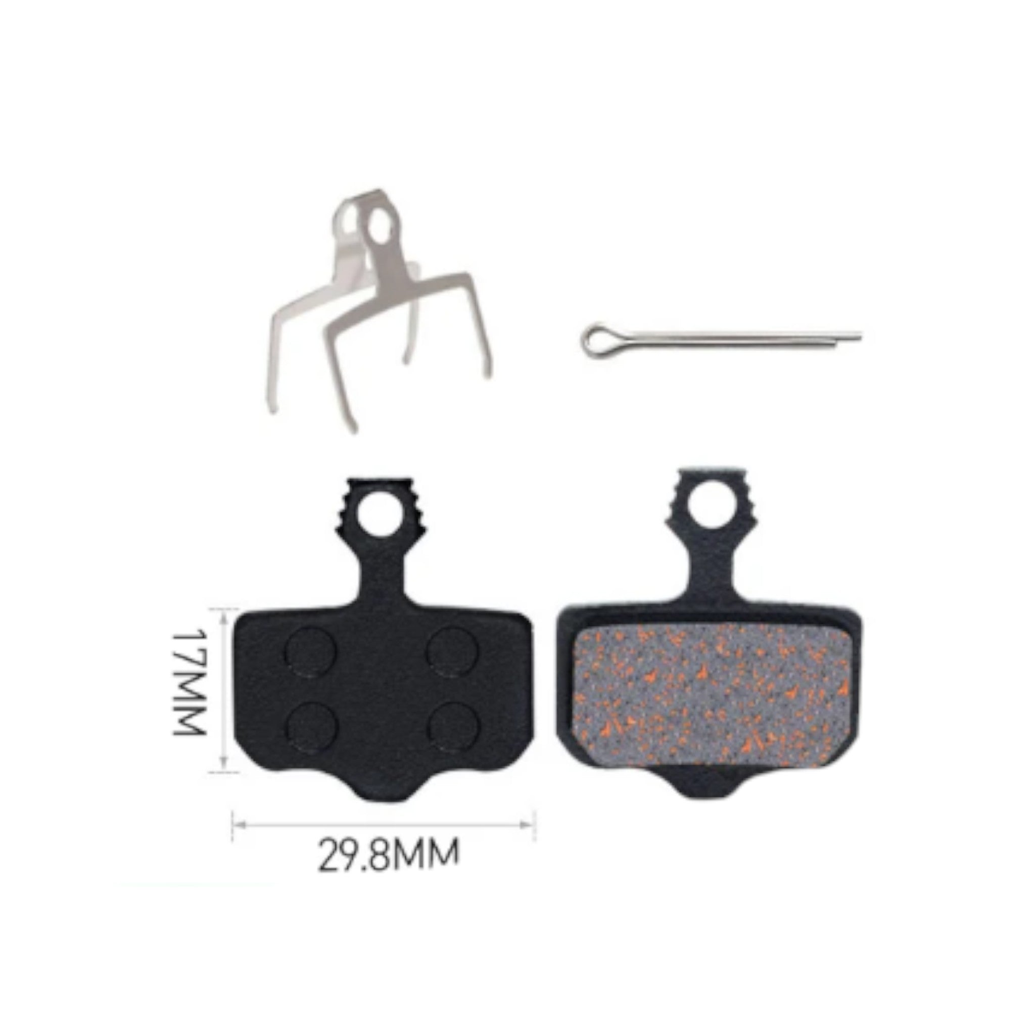 Plaquettes de freins semi métallique 02D