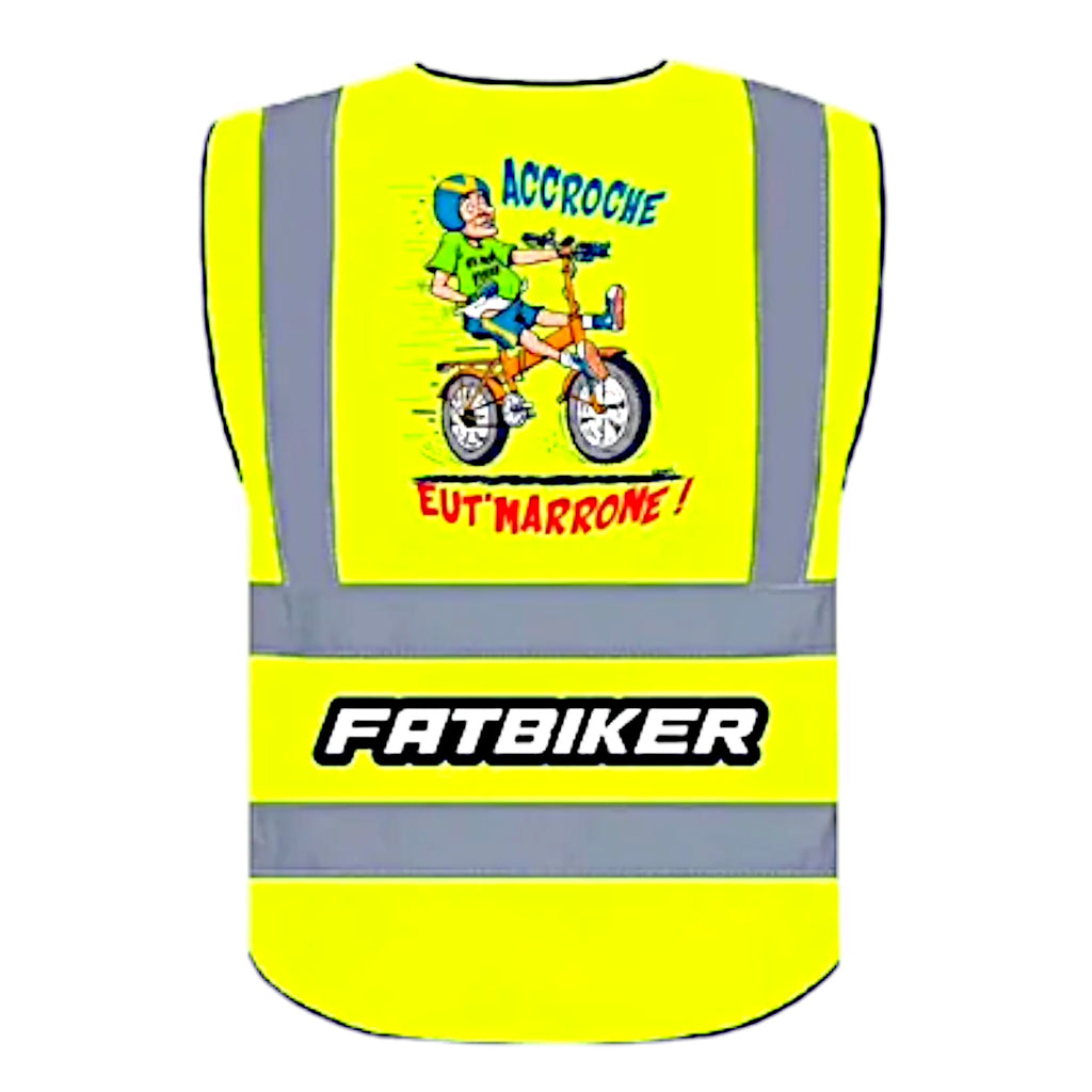 Gilet jaune "Eut marrone"