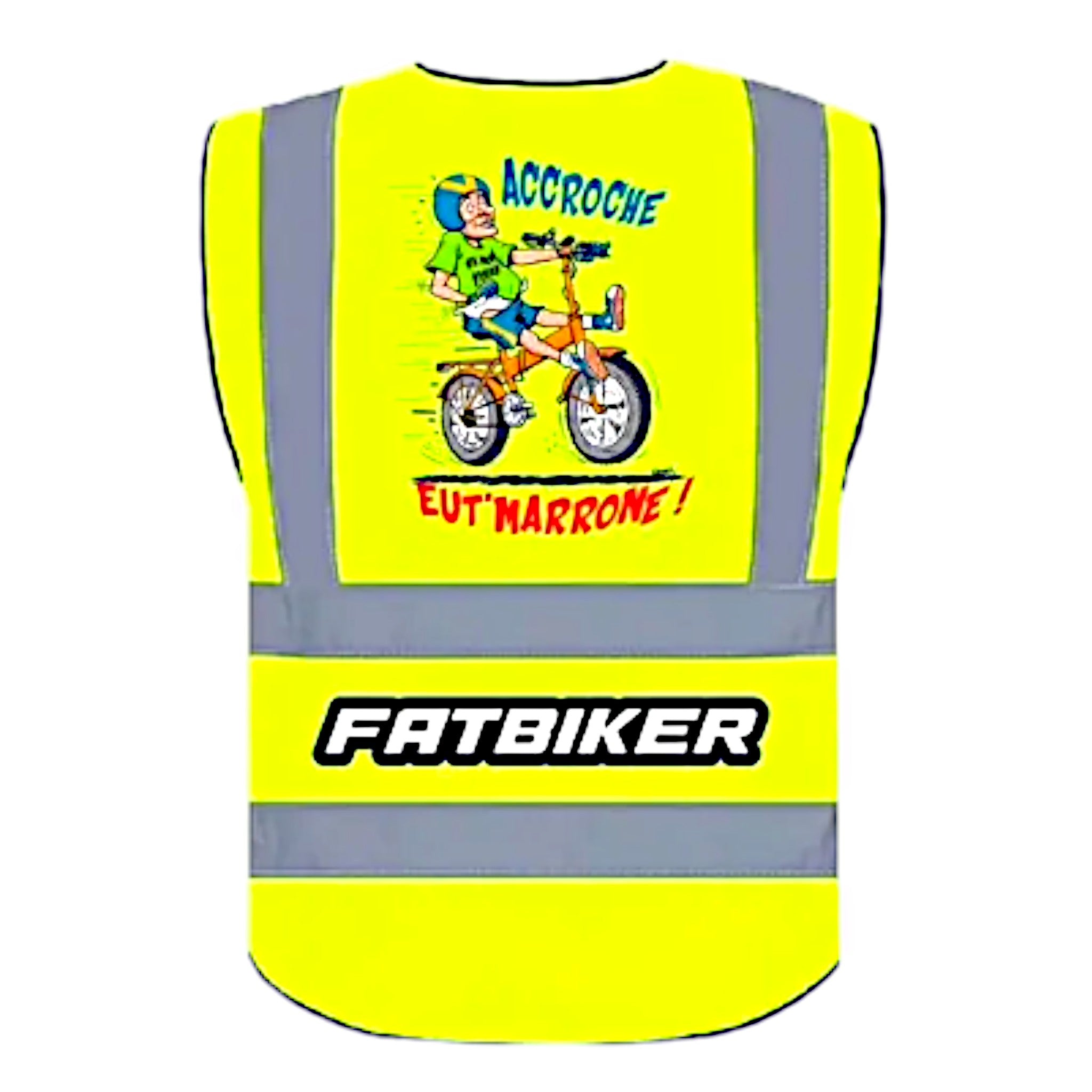 Gilet jaune "Eut marrone"