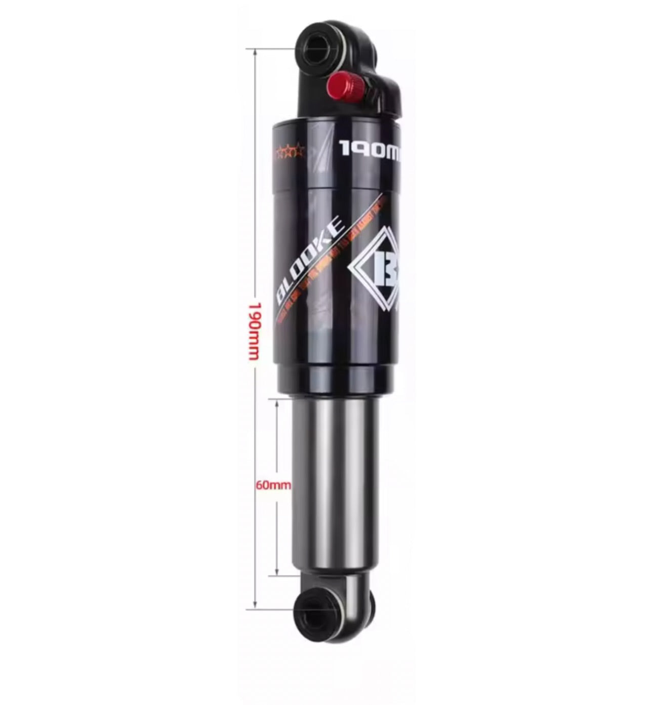 Amortisseur pneumatique réglable 190mm