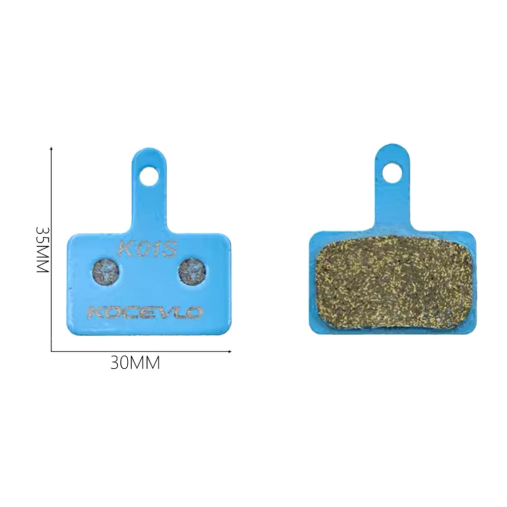 Plaquettes de freins métalliques qualité supérieur bleues