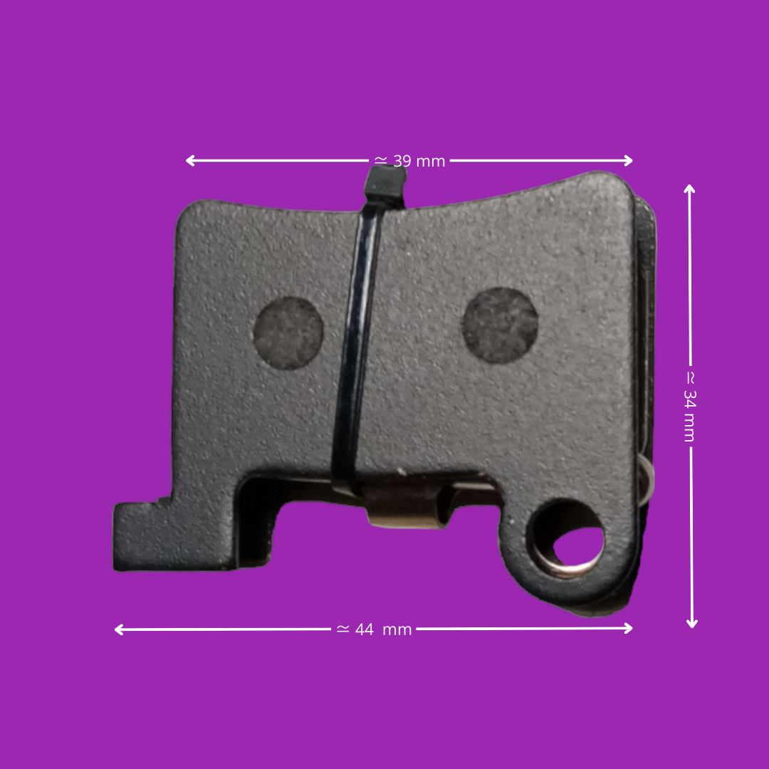 Plaquettes de frein semi-métallique Dyisland Moto MT 600