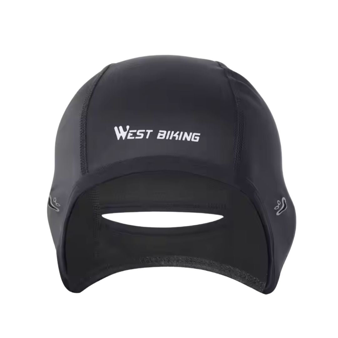Coupe vent sous casque