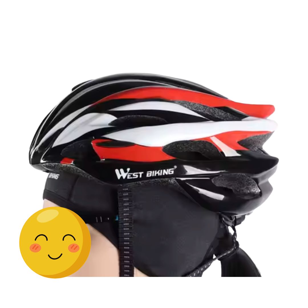 Coupe vent sous casque
