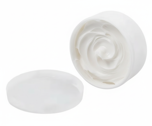 Graisse blanche pour vélo - pot ouvert