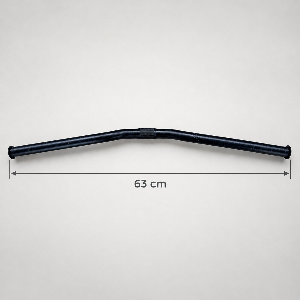 Guidon avec flèche de mesure de 63 cm
