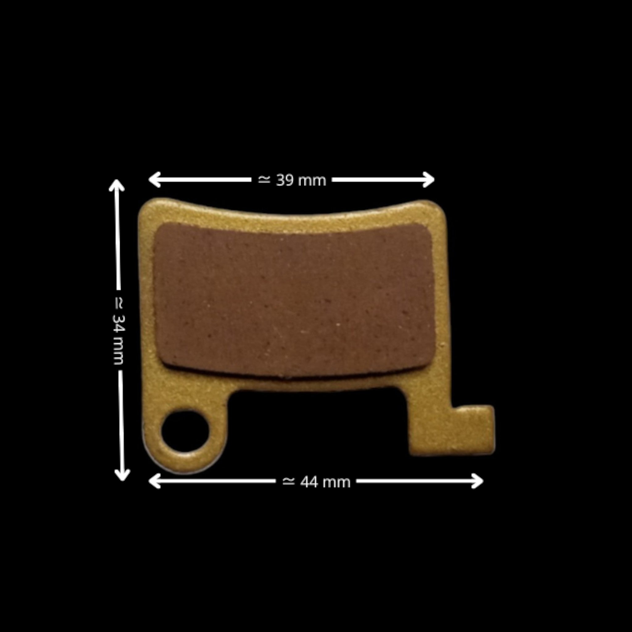 Plaquettes de frein métalliques Haute qualité étrier Dyisland Moto MT 600