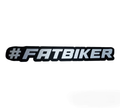 Adhésif "#Fatbiker"