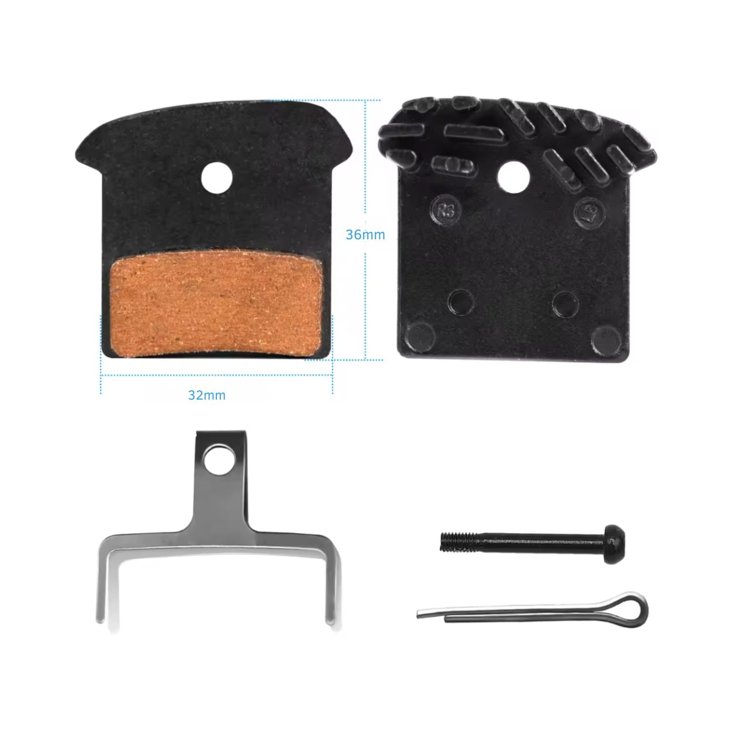 Plaquettes de frein à refroidissement dyisland