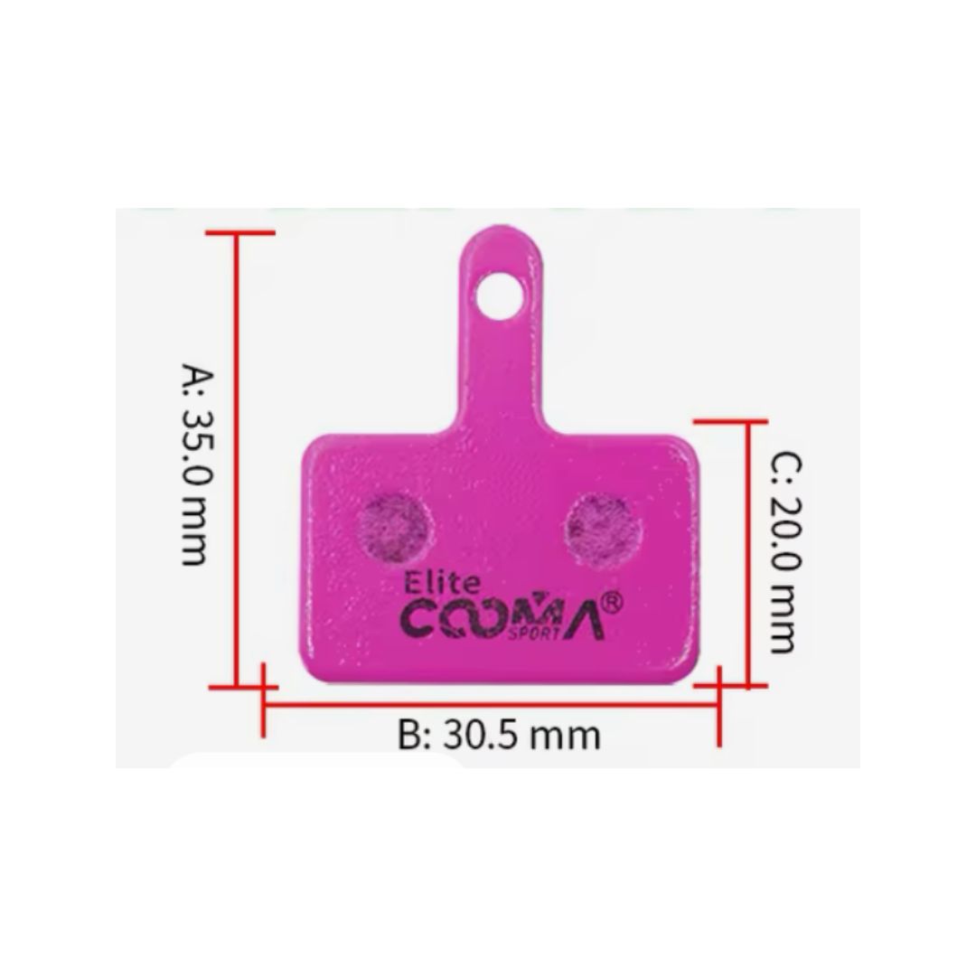 Plaquettes de frein vélo céramique roses