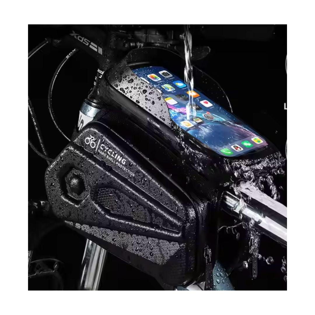 Sacoche avec support de téléphone étanche