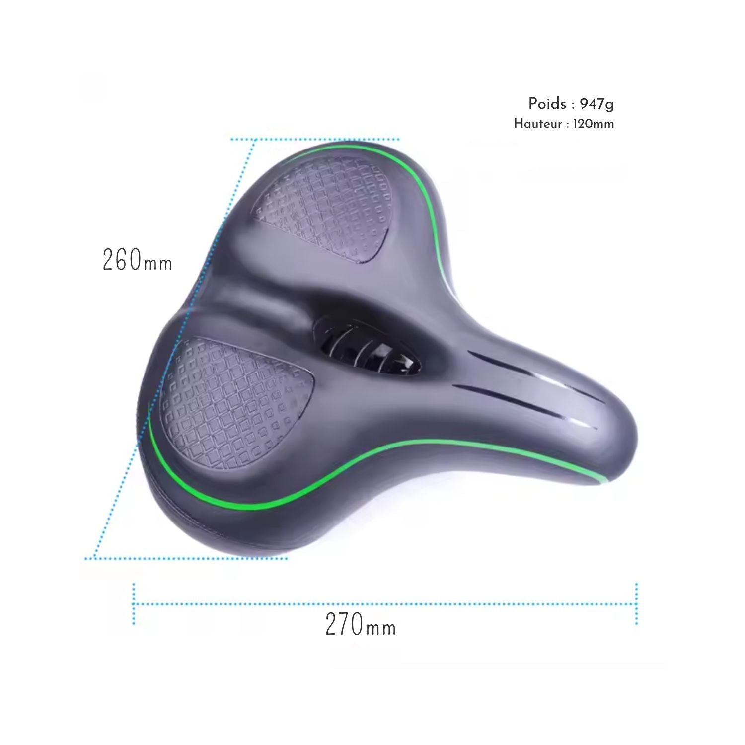 Selle de Vélo Confort Plus
