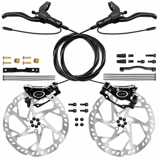 Système de freinage hydraulique format carré