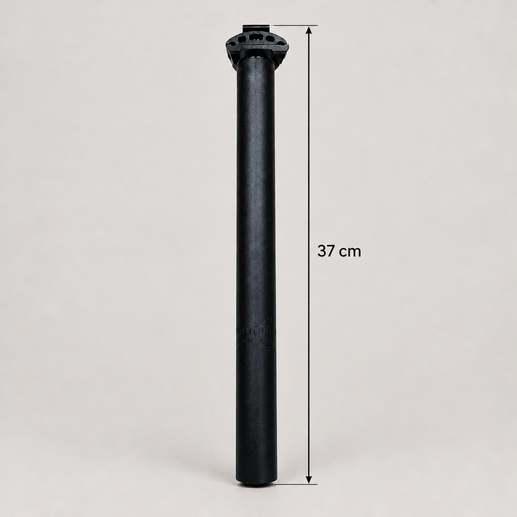 Tige de selle avec indication de longueur totale de 37 cm
