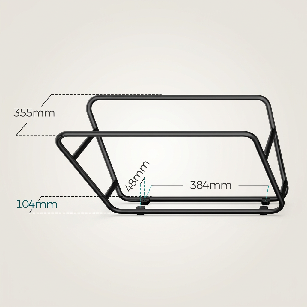 Vue en perspective avec dimensions